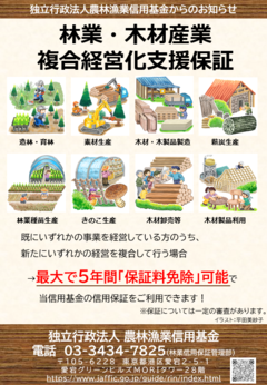 複合経営化のリーフレット